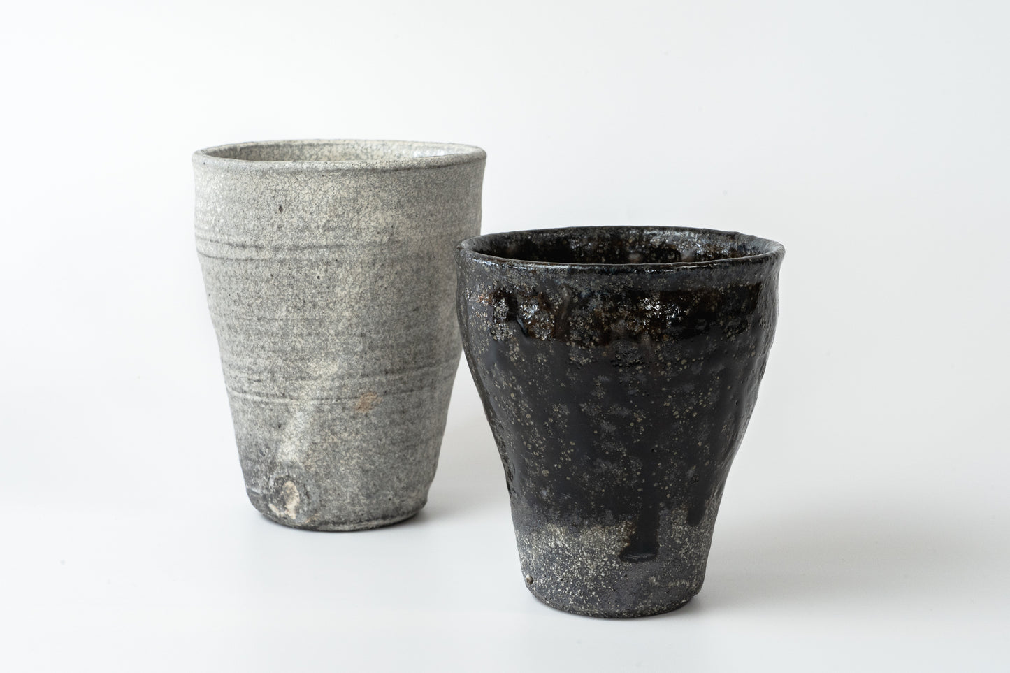 Free Cup Large Kuro Haiyu (black ash glaze)
