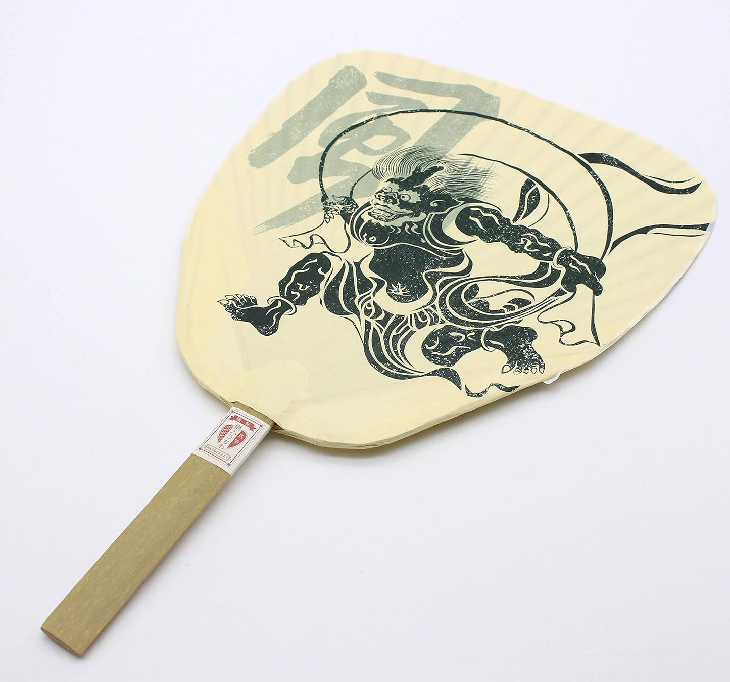 Shibu-Uchiwa, Fujin and Raijin (Wind God and Thunder God)