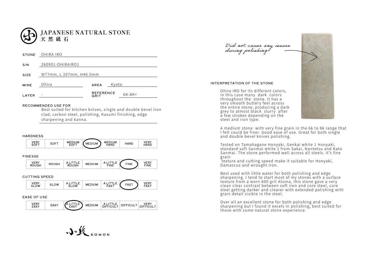 OHIRA IRO