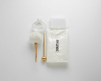 Sword Maintenance Kit　御刀手入具セット(桐箱入)