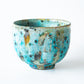 Tsutsu Chawan (tube tea bowl) Blue