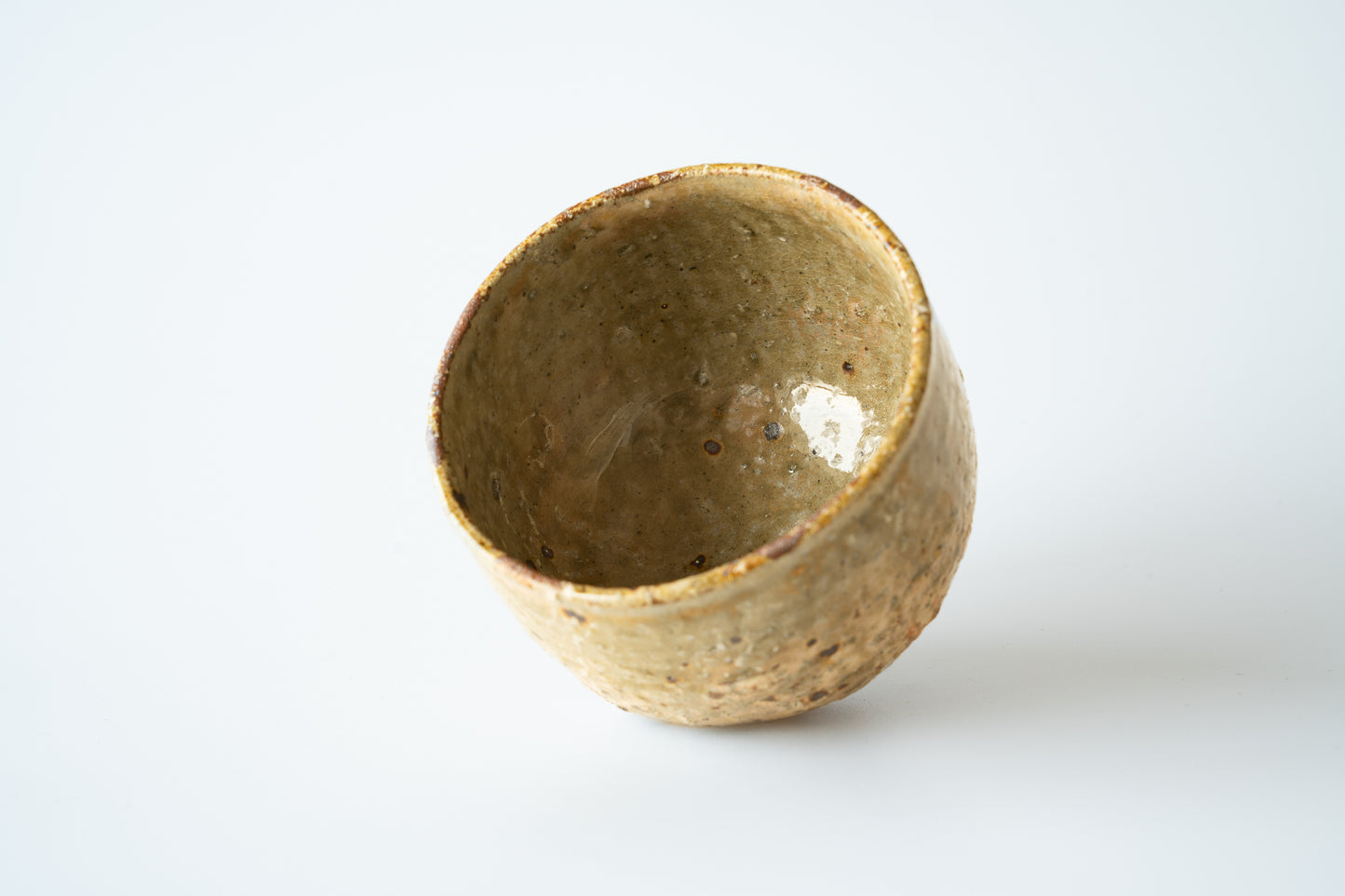 Tsutsu Chawan (tube tea bowl) Kizeto