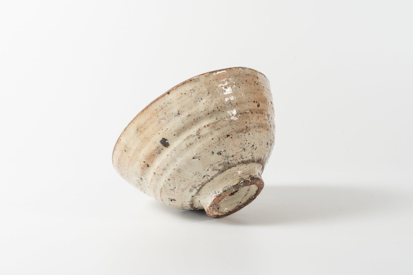 Rice Bowl Large Haiyugesho (ash glaze)