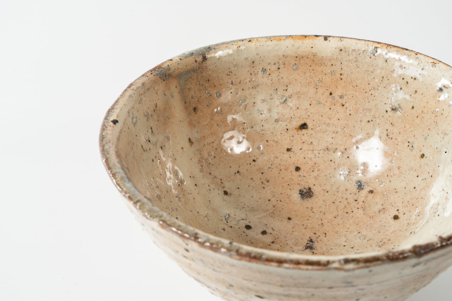 Rice Bowl Large Haiyugesho (ash glaze)