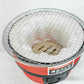 Mikawayaki Shichirin Juju with Stand and Barbecue Net Stopper red