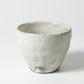 Kumidashi cup Kohiki Haiyu (white slip glaze & ash glaze)