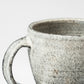 Low Mug Kohiki Haiyu (white slip glaze & ash glaze)