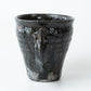 Tall Mug Kuro Haiyu (black ash glaze)