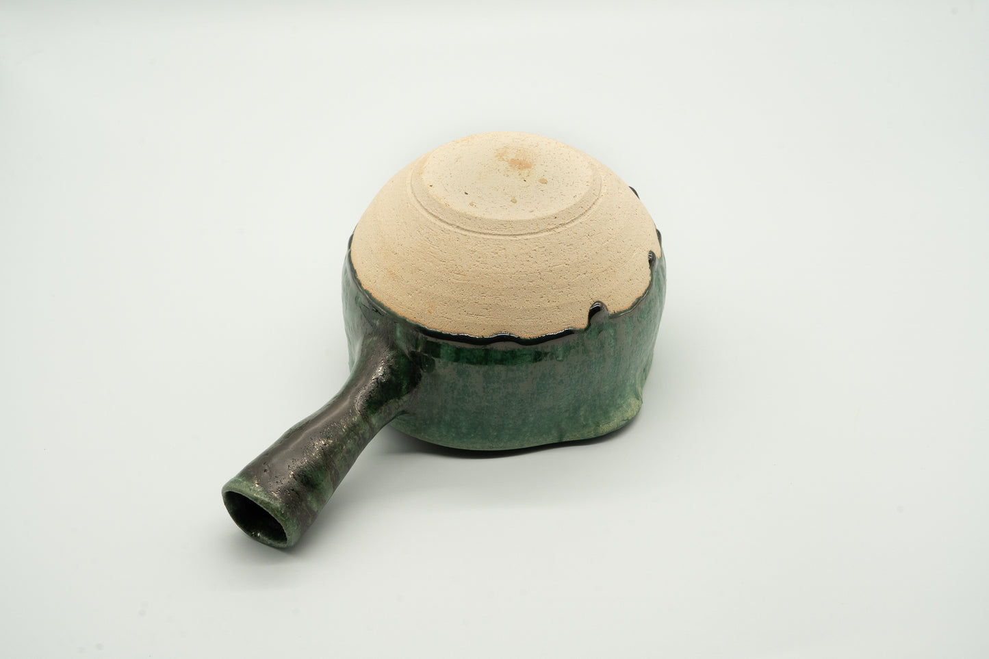 Katate-Nabe (single-handled pot) Green