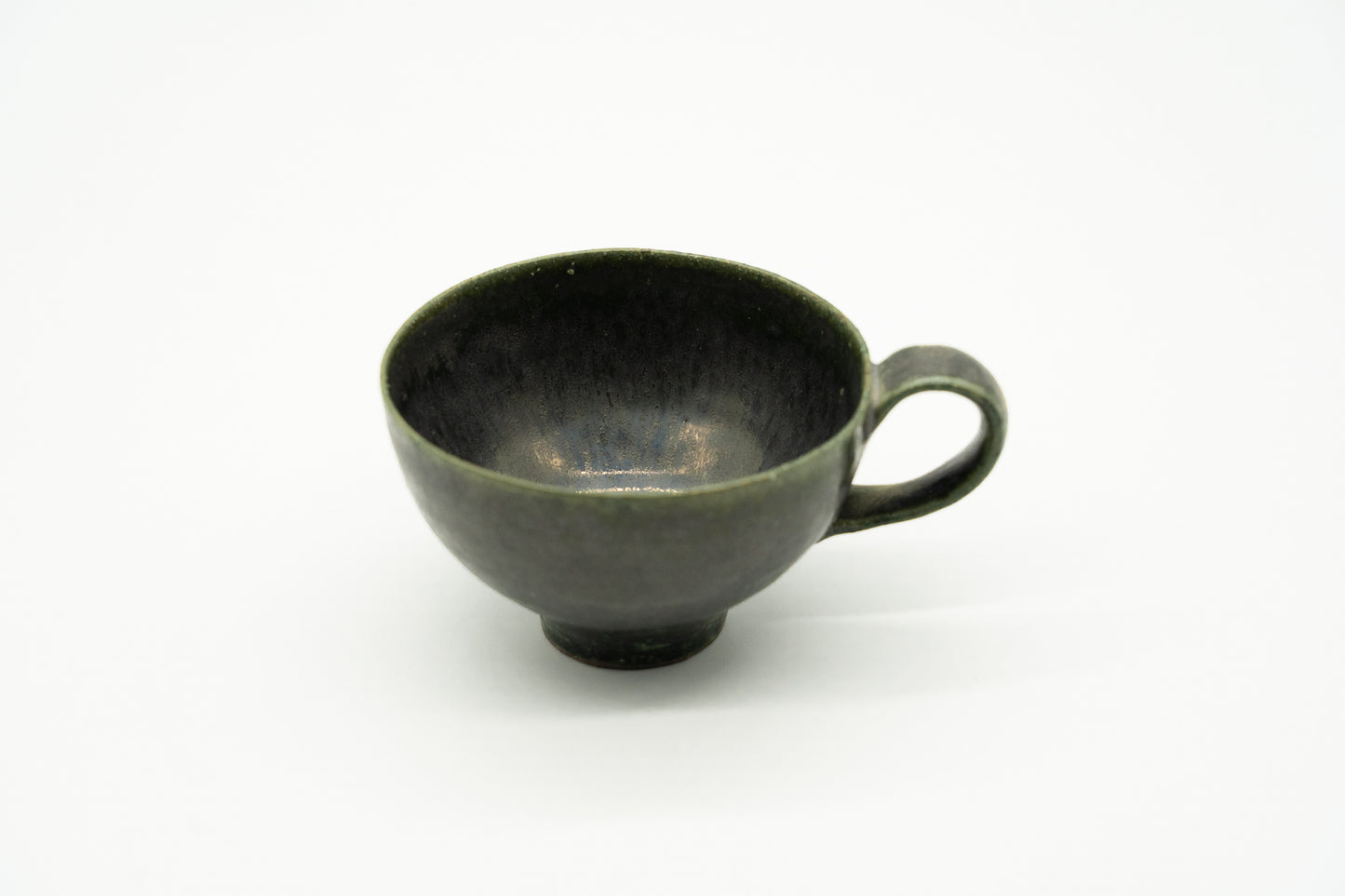 Coffee Cup & Saucer Green