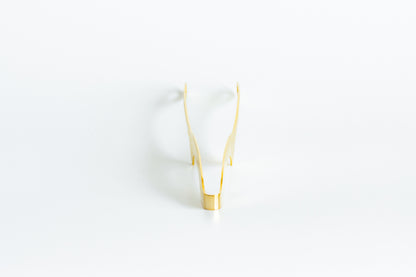 Senbudō Yakiniku Tongs with Stand Gold Large
